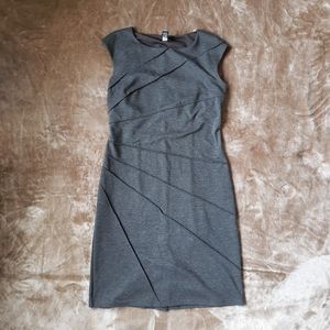 Flattering Grey Dress